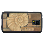 Abalone Shell Esdoorn Galaxy S5 Slim Hoesje (Voorkant (horizontaal))