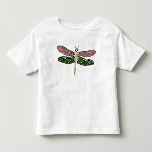 Abalone Shell & Glas in lood Dragonfly Kinder Shirts
