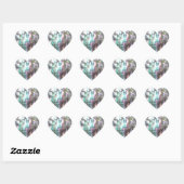 Abalone Shell Hart Sticker (Vel)