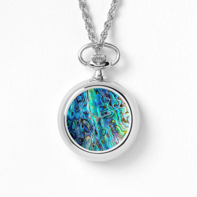 Abalone shell horloge (Voorkant)