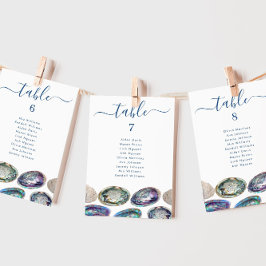 Abalone Shell Huwelijks Tafel Zitplaats Kaarten