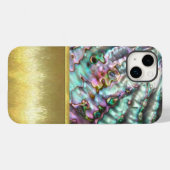 Abalone Shell iPhone Case (Achterkant (horizontaal))
