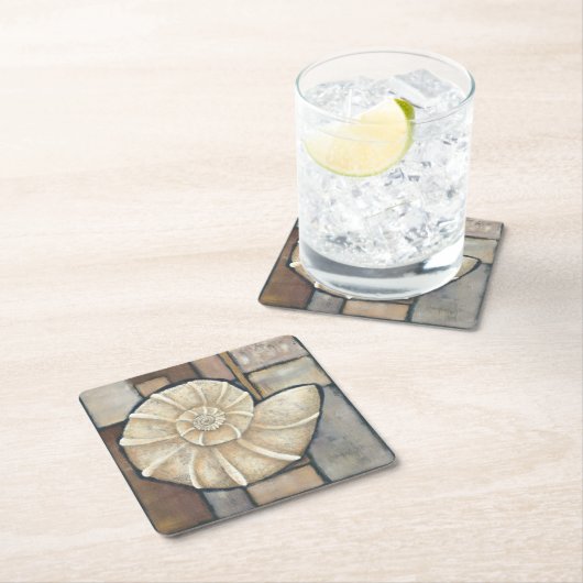 Abalone Shell Kartonnen Onderzetters (Insitu)