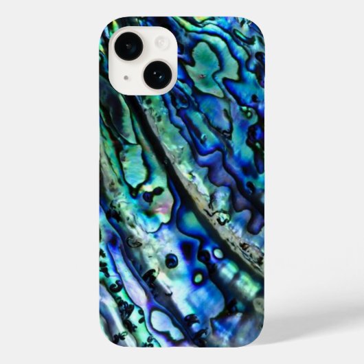 Abalone Shell | Kleurrijk Abstract Case-Mate iPhone Case (Achterkant)
