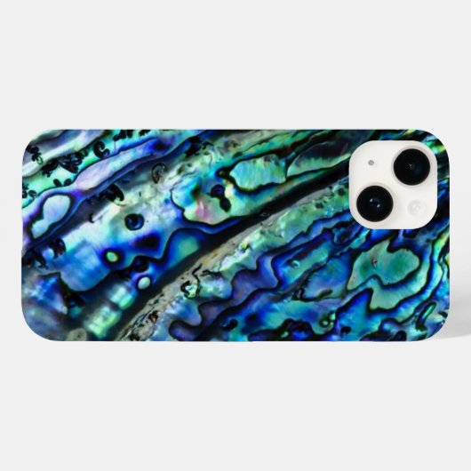 Abalone Shell | Kleurrijk Abstract Case-Mate iPhone Case (Achterkant (horizontaal))