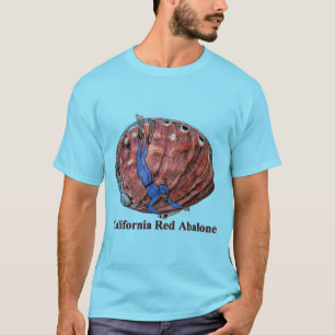  Abalone Shell met een Freediving Diver URM T-shirt