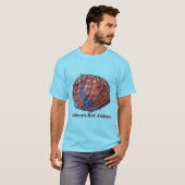  Abalone Shell met een Freediving Diver URM T-shirt (Voorkant volledig)