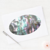 Abalone Shell Ovale Sticker (Envelop)