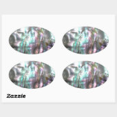 Abalone Shell Ovale Sticker (Vel)