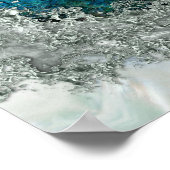 Abalone Shell Pearl en Silver 2 Poster (Hoek)