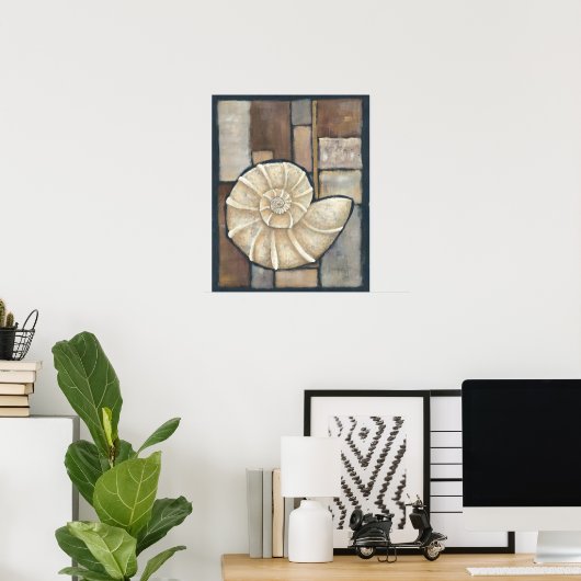 Abalone Shell Poster (Thuiskantoor)