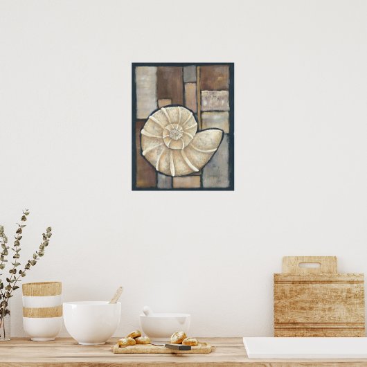 Abalone Shell Poster (Keuken)