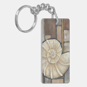 Abalone Shell Sleutelhanger (Voorkant Links)