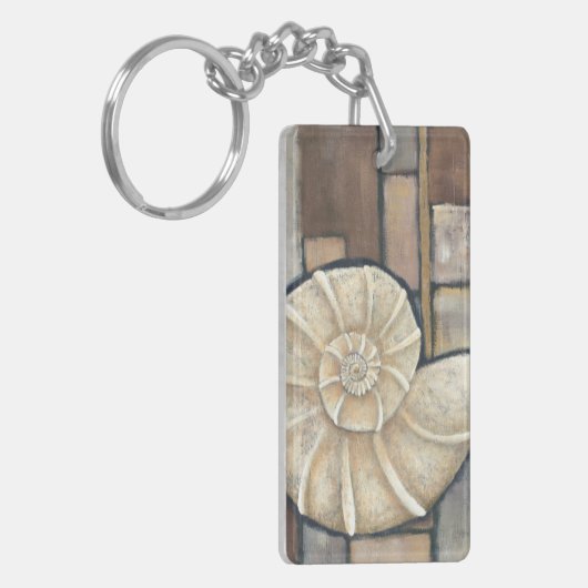 Abalone Shell Sleutelhanger (Voorkant Links)