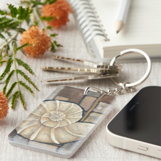 Abalone Shell Sleutelhanger (Voorkant Rechts)