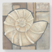 Abalone Shell Stenen Onderzetter (Voorkant)