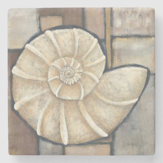 Abalone Shell Stenen Onderzetter (Voorkant)