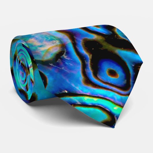 Abalone shell stropdas (Opgerold)