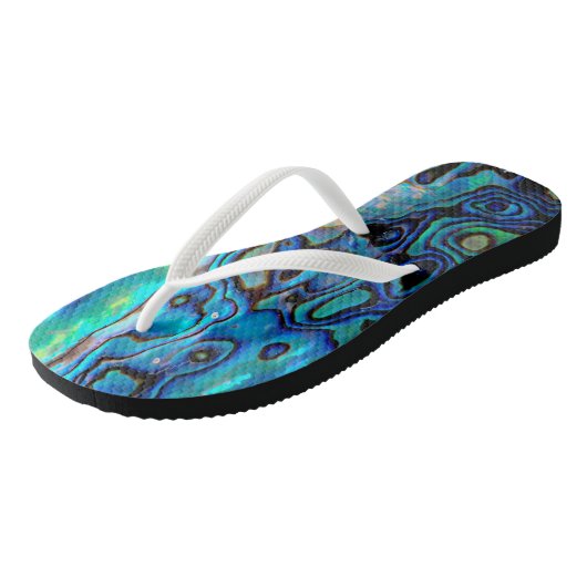Abalone shell teenslippers (Schuin)
