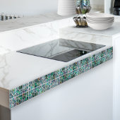 Abalone shell textuur - Cellen collage N5 Tegeltje