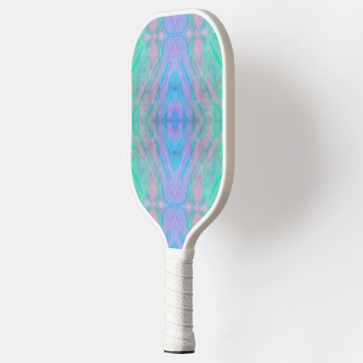 Abalone Shell Waterverf Moeder van Pearl Stone 2 Pickleball Paddle (Links)