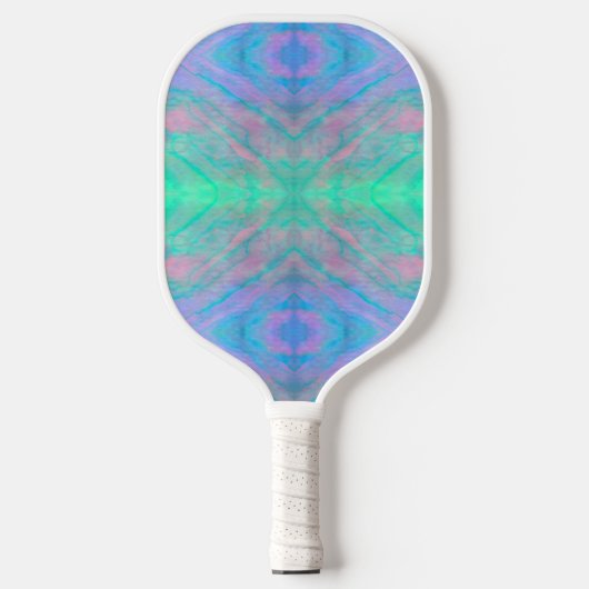 Abalone Shell Waterverf Moeder van Pearl Stone Pickleball Paddle (Voorkant)