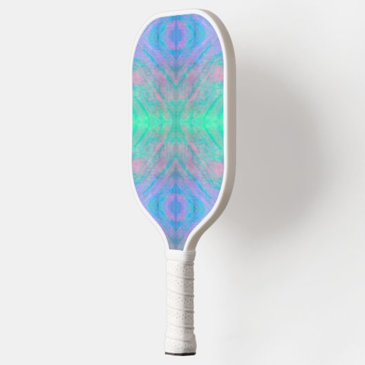Abalone Shell Waterverf Moeder van Pearl Stone Pickleball Paddle (Links)