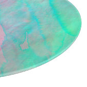 Abalone Shell Waterverf parelmoer Stone Snijplank (Hoek)