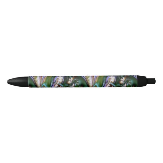 Abalone Shell Zwarte Inkt Pen (Voorkant)