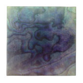 Abalone, vervormd tegeltje (Voorkant)