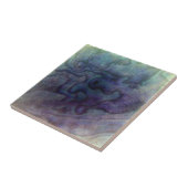 Abalone, vervormd tegeltje (Zijkant)