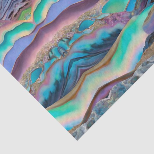 Abalone Waves Decoupage Tissue Craft Tissuepapier (Detail)