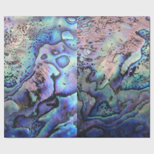 Abalone Wrapping Paper Cadeaupapier (Zoom)