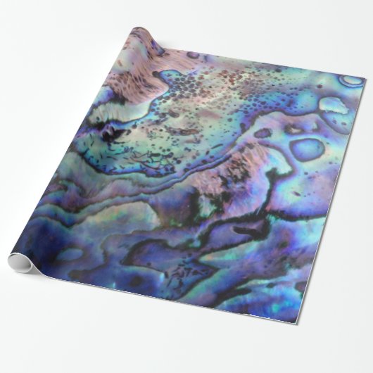 Abalone Wrapping Paper Cadeaupapier (Uitgerold)