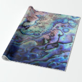 Abalone Wrapping Paper Cadeaupapier (Uitgerold)