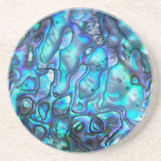 Abalone Zandsteen Onderzetters (Voorkant)