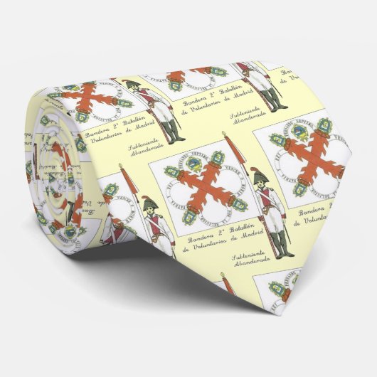 ABANDERADO VOLUNTARIOS DE MADRID STROPDAS (Opgerold)