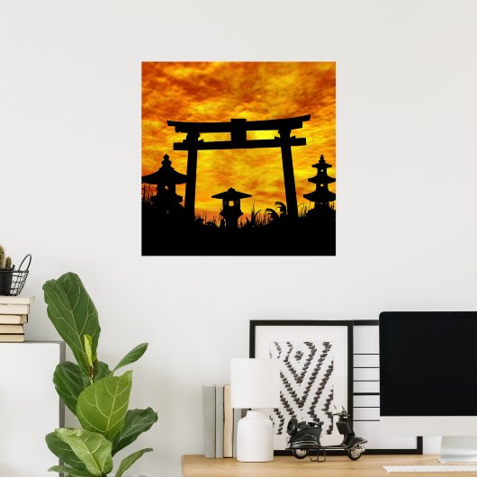 Abandoned Gate Poster (Thuiskantoor)