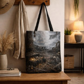 Abandoned Port — Pirate Harbor Scene Poster Tote Bag