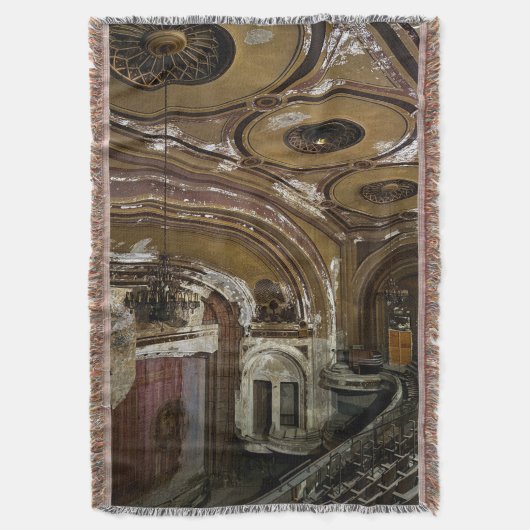 Abandoned Theatre Deken (Voorkant Verticaal)