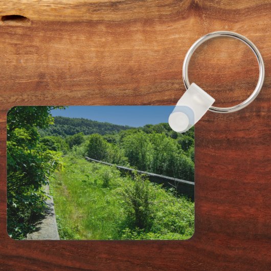 Abandoned Whitacre Mill Viaduct, Huddersfield Sleutelhanger (Voorkant)