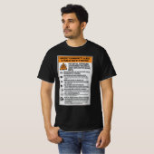 ABAR Waarschuwing T-shirt (Voorkant volledig)