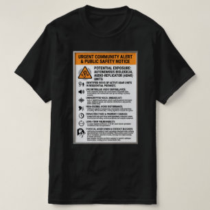 ABAR Waarschuwing T-shirt