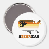 ABARICAANS - MAGNEET (Voorkant / Achterkant)