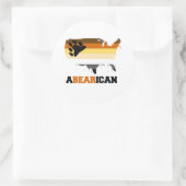 ABARICAANS - RONDE STICKER (Tas)