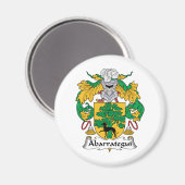 Abarrategui Family Crest Magneet (Voorkant / Achterkant)
