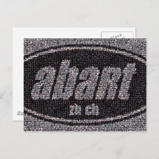 Abart Mosaic Briefkaart (Voorkant / Achterkant)