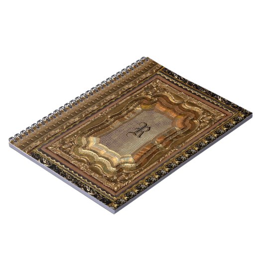 Abarue Victoriaans Monogram Notitieboek (Linkerzijde)