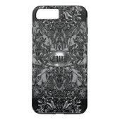 Abashamfrey Knight Monogram Case-Mate iPhone Case (Achterkant)