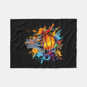 Äbäsketllco. Colorful Sketll Graphic  Fleece Deken (Voorkant (Horizontaal))